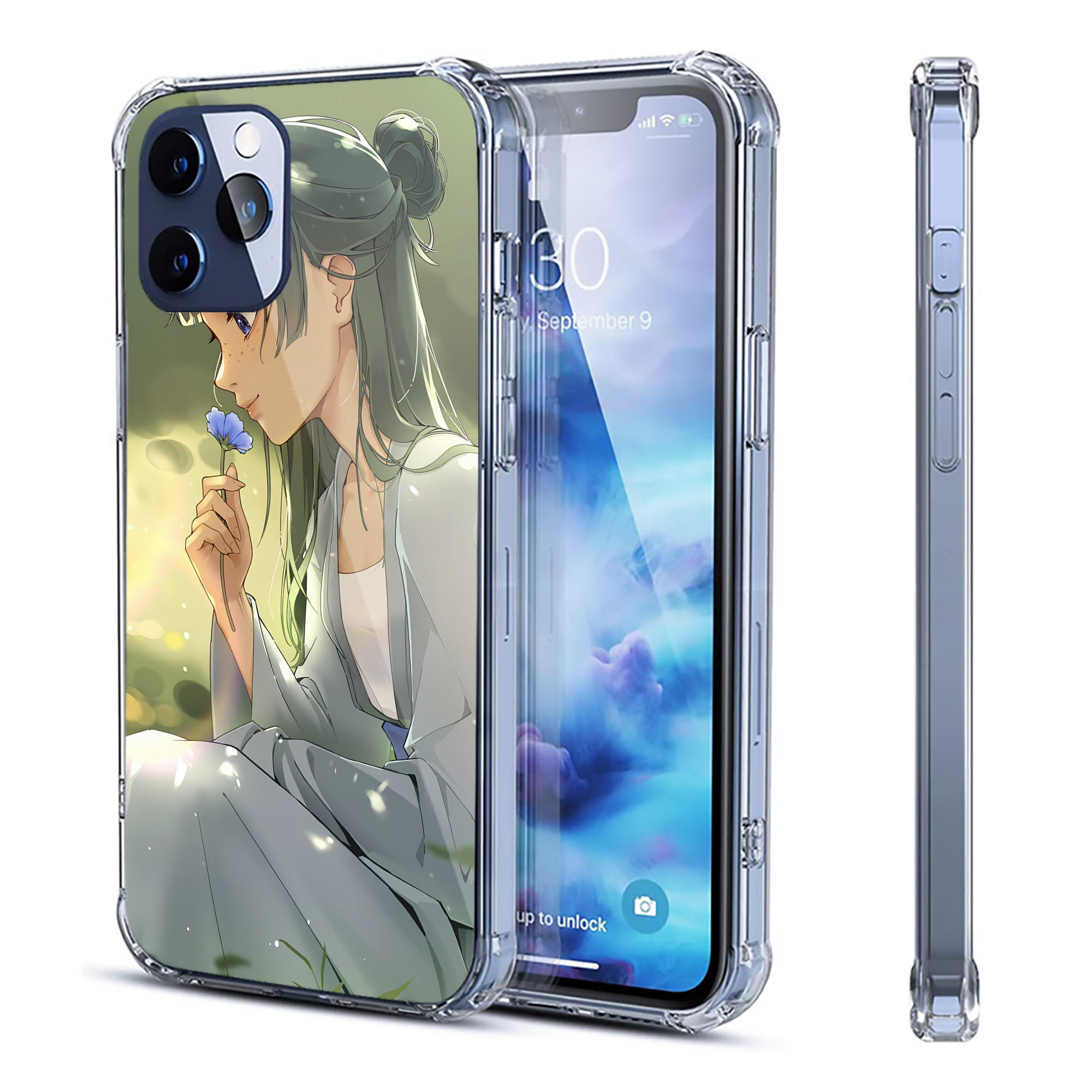 （画像用） 薬屋のひとりごと The Apothecary Diaries 【iPhone 12シリーズ対応】透明スマホケース（クリアソフトケース）
